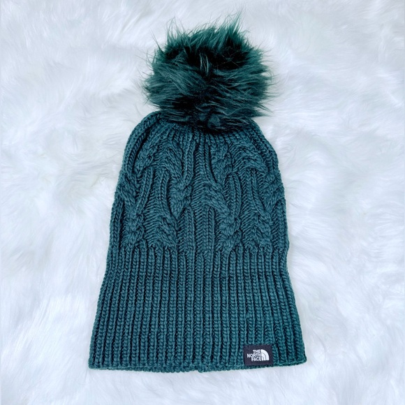 The North Face Oh Mega Fur Pom Beanie - Picture 3 of 7